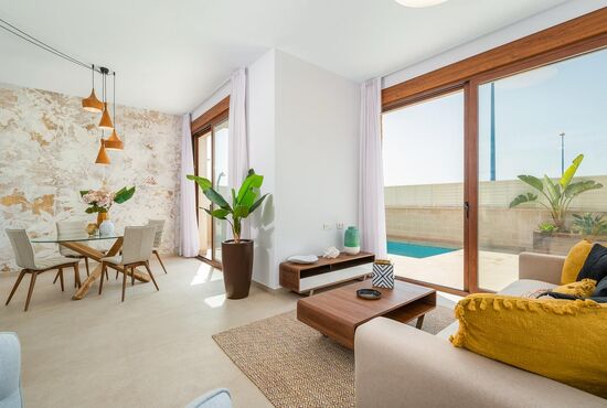 2-izb. Vila Na predaj, Almería, Vera, Španielsko [N9198]
