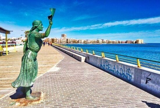 1-izb. Penthouse Na predaj, Alicante, Torrevieja, Španielsko [N7195]