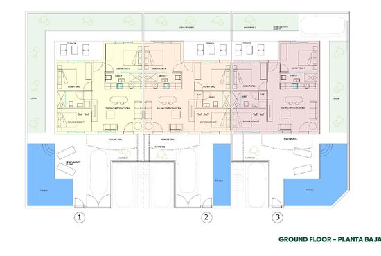 3-izb. Bungalov Na predaj, Alicante, Pilar de La Horadada, Španielsko [N9660]
