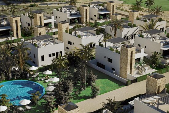 2-izb. Vila Na predaj, Murcia, Mazarron, Španielsko [N9662]