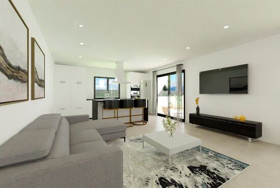 3-izb. Vila Na predaj, Alicante, Monforte del Cid, Španielsko [N7879]