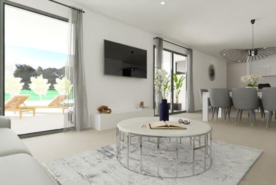 3-izb. Vila Na predaj, Alicante, Monforte del Cid, Španielsko [N9079]