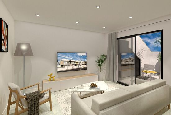 2-izb. Bungalov Na predaj, Murcia, San Pedro del Pinatar, Španielsko [N9655]