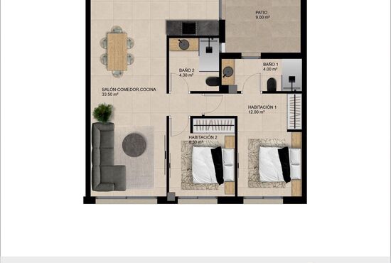 2-izb. Apartmán Na predaj, Alicante, Catral, Španielsko [N9645]