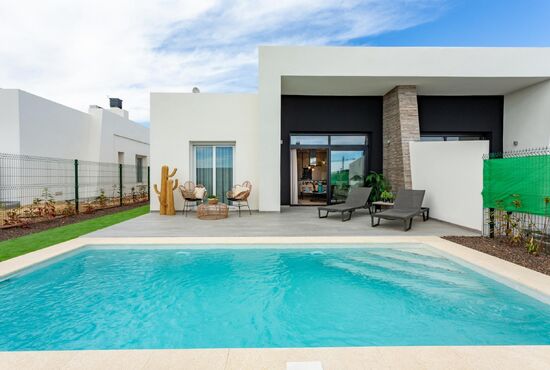 3-izb. Vila Na predaj, Alicante, Algorfa, Španielsko [N9631]