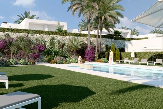 3-izb. Vila Na predaj, Alicante, Algorfa, Španielsko [N9631]