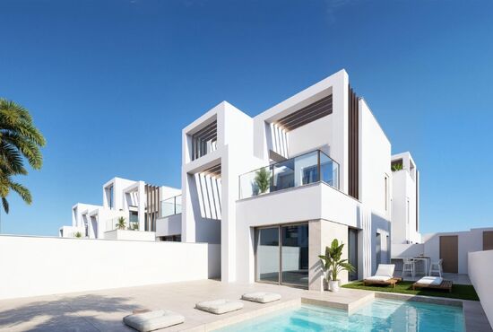 3-izb. Vila Na predaj, Murcia, Los Alcazares, Španielsko [N9637]
