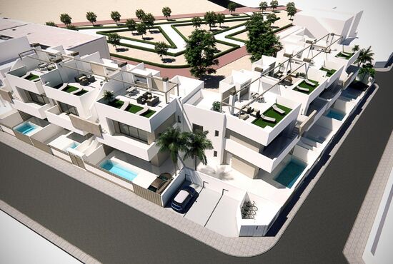 2-izb. Bungalov Na predaj, Alicante, Pilar de La Horadada, Španielsko [N9629]