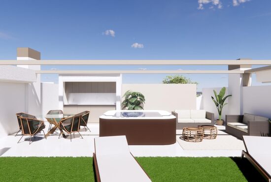 2-izb. Bungalov Na predaj, Alicante, Pilar de La Horadada, Španielsko [N9629]