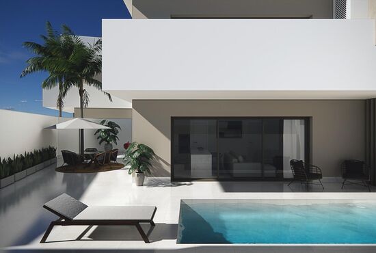 3-izb. Bungalov Na predaj, Alicante, Pilar de La Horadada, Španielsko [N9628]