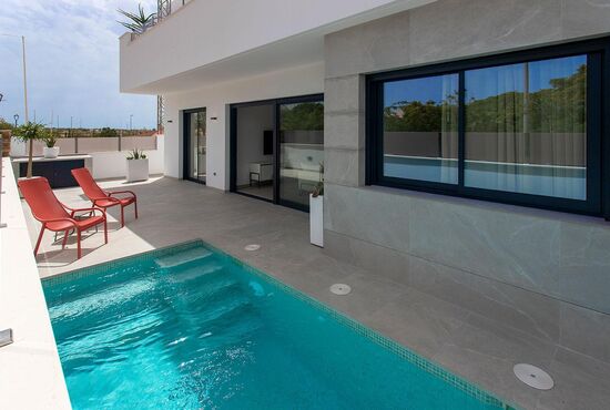 3-izb. Vila Na predaj, Murcia, Sucina, Španielsko [N9601]