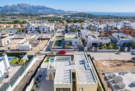 4-izb. Vila Na predaj, Alicante, Polop, Španielsko [N9602]