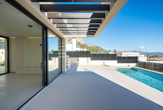 4-izb. Vila Na predaj, Alicante, Polop, Španielsko [N9602]