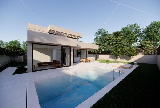 4-izb. Vila Na predaj, Alicante, Polop, Španielsko [N9603]