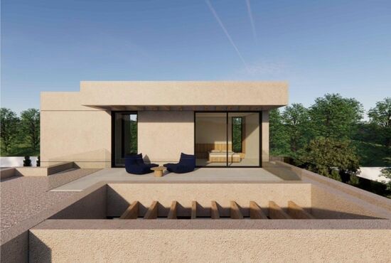 4-izb. Vila Na predaj, Alicante, Polop, Španielsko [N9603]