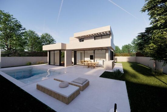4-izb. Vila Na predaj, Alicante, Polop, Španielsko [N9603]