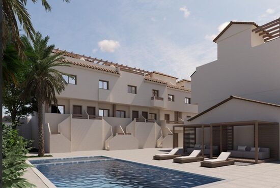 3-izb. Mestský dom Na predaj, Murcia, La Union, Španielsko [N9598]