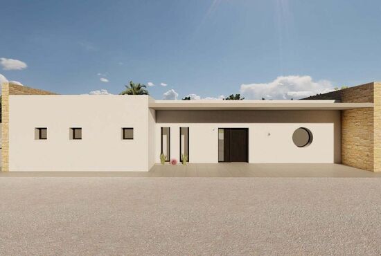 3-izb. Vila Na predaj, Alicante, Pinoso, Španielsko [N9589]