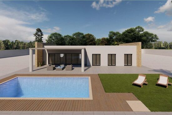 3-izb. Vila Na predaj, Alicante, Pinoso, Španielsko [N9589]