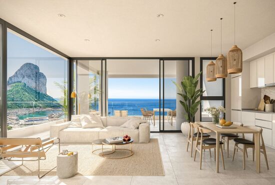 2-izb. Apartmán Na predaj, Alicante, Calpe, Španielsko [N6457]