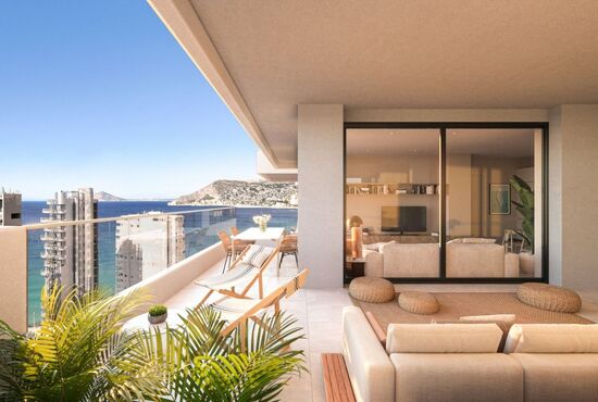 2-izb. Apartmán Na predaj, Alicante, Calpe, Španielsko [N6457]