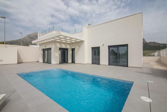 3-izb. Vila Na predaj, Alicante, Polop, Španielsko [N7989]
