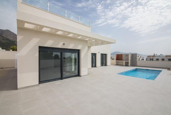 3-izb. Vila Na predaj, Alicante, Polop, Španielsko [N7989]