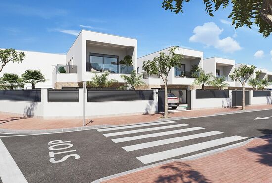 3-izb. Vila Na predaj, Murcia, San Pedro del Pinatar, Španielsko [N9540]