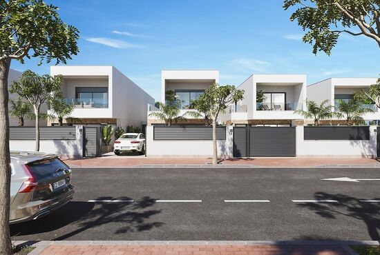 3-izb. Vila Na predaj, Murcia, San Pedro del Pinatar, Španielsko [N9540]