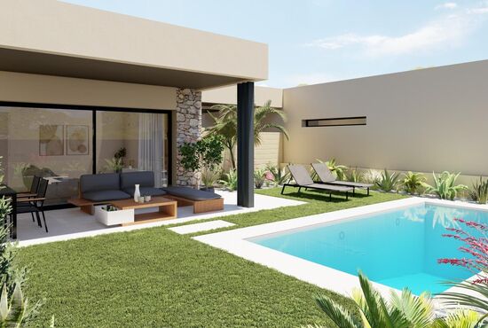 3-izb. Vila Na predaj, Murcia, Banos y Mendigo, Španielsko [N7261]