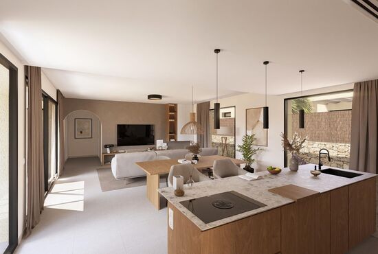 2-izb. Vila Na predaj, Murcia, Banos y Mendigo, Španielsko [N9533]
