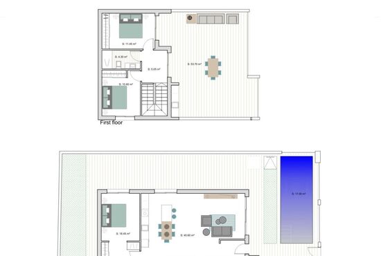 3-izb. Vila Na predaj, Murcia, Los Alcazares, Španielsko [N9520]