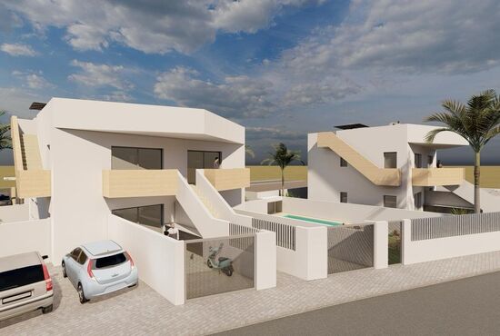 2-izb. Vila Na predaj, Murcia, Puerto de Mazarron, Španielsko [N9519]