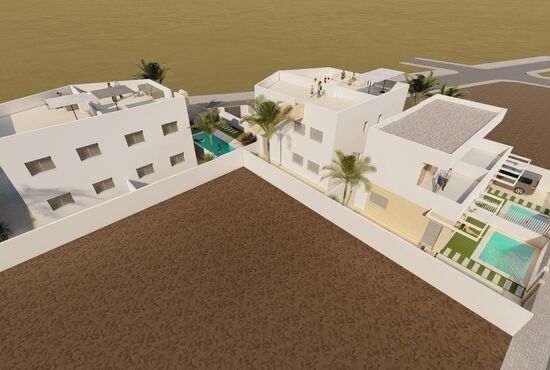 2-izb. Vila Na predaj, Murcia, Puerto de Mazarron, Španielsko [N9519]