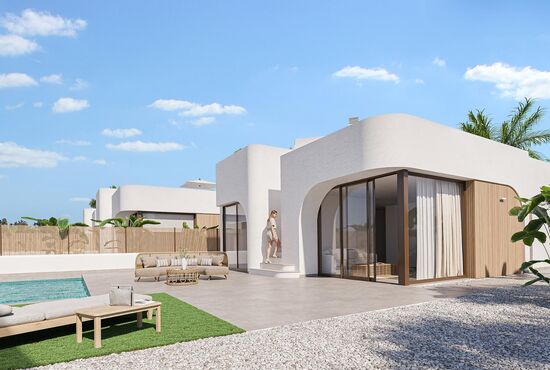 3-izb. Vila Na predaj, Murcia, Los Alcazares, Španielsko [N9505]