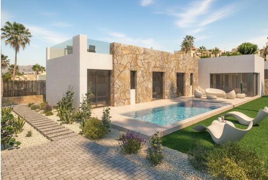 3-izb. Vila Na predaj, Alicante, Algorfa, Španielsko [N9478]