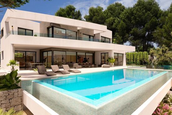 5-izb. Vila Na predaj, Alicante, Moraira, Španielsko [SP0228]
