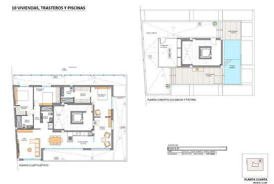 3-izb. Penthouse Na predaj, Murcia, San Pedro del Pinatar, Španielsko [N9444]