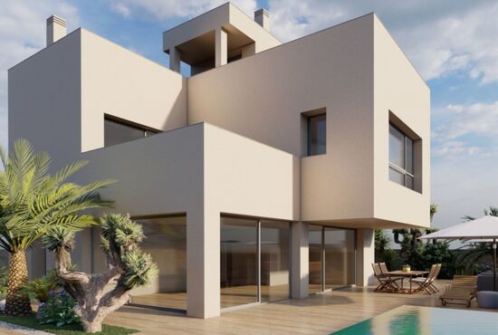 3-izb. Vila Na predaj, Alicante, Pilar de La Horadada, Španielsko [SP1388]
