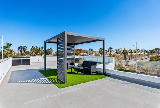 3-izb. Vila Na predaj, Alicante, Algorfa, Španielsko [N9434]