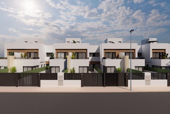 3-izb. Vila Na predaj, Murcia, Santiago de la Ribera, Španielsko [N9055]