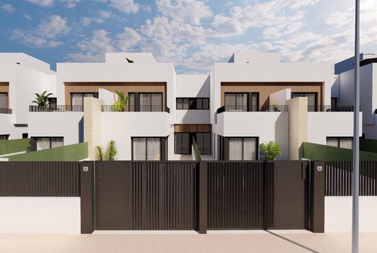 3-izb. Vila Na predaj, Murcia, Santiago de la Ribera, Španielsko [N9055]