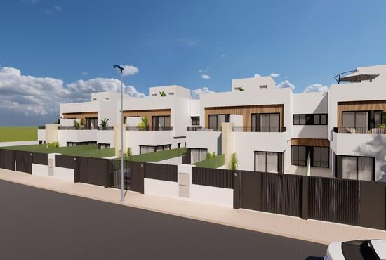 3-izb. Vila Na predaj, Murcia, Santiago de la Ribera, Španielsko [N9055]