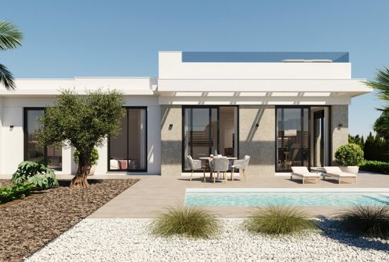 3-izb. Vila Na predaj, Murcia, Fuente Alamo, Španielsko [N9407]