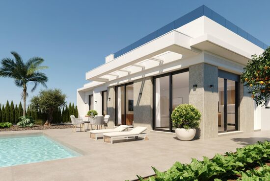 3-izb. Vila Na predaj, Murcia, Fuente Alamo, Španielsko [N9407]