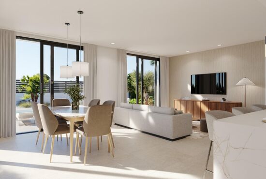3-izb. Vila Na predaj, Murcia, Fuente Alamo, Španielsko [N9407]