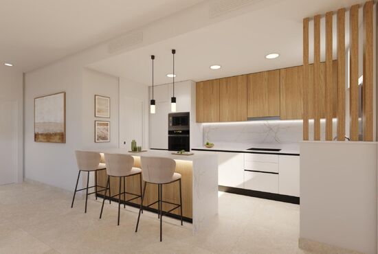3-izb. Vila Na predaj, Murcia, Fuente Alamo, Španielsko [N9407]
