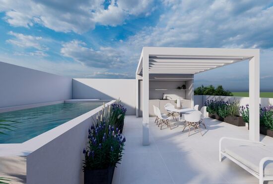 2-izb. Bungalov Na predaj, Alicante, Pilar de La Horadada, Španielsko [N9391]