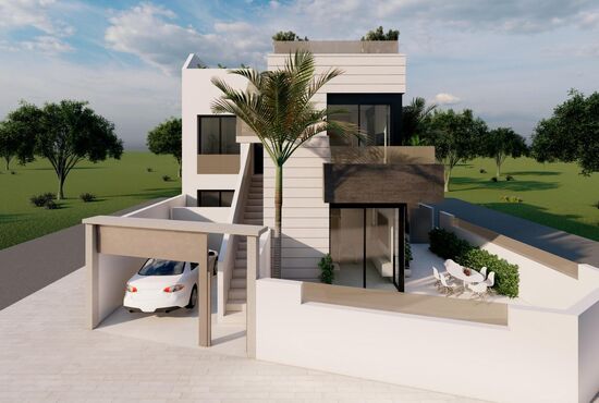 2-izb. Bungalov Na predaj, Alicante, Pilar de La Horadada, Španielsko [N9391]