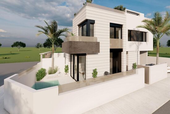 2-izb. Bungalov Na predaj, Alicante, Pilar de La Horadada, Španielsko [N9391]